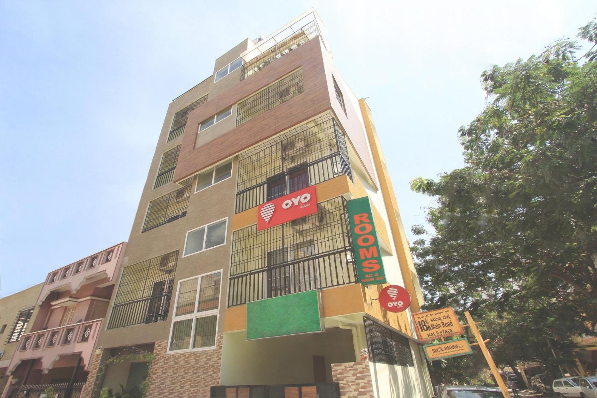 因迪兰纳加第18主街oyo房酒店 班加罗尔 外观 照片